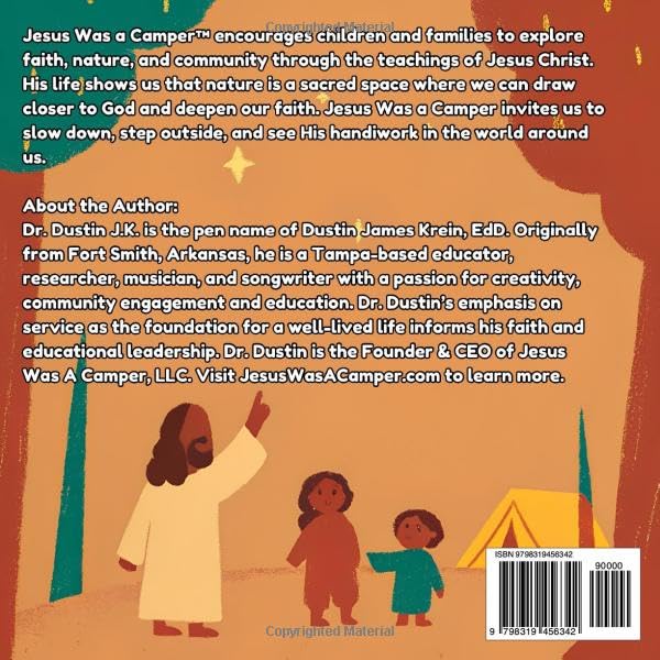 Jesus Was a Camper: First Steps into Faith - Children's Book (Preschool)