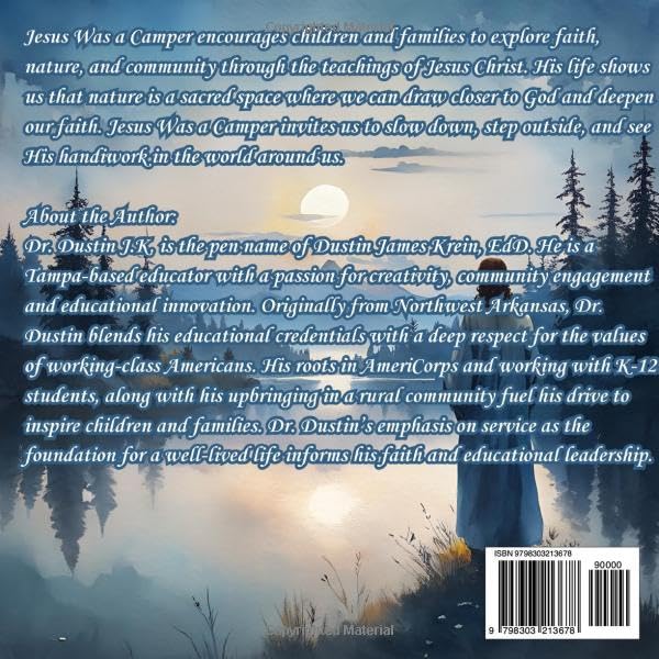 Jesus Was a Camper - Children's Book (3rd Grade)